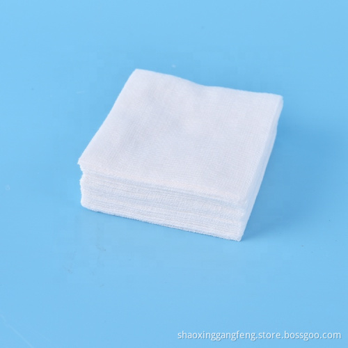 Cotton 10x10 x-ray detectable sterile medical gauze swabs